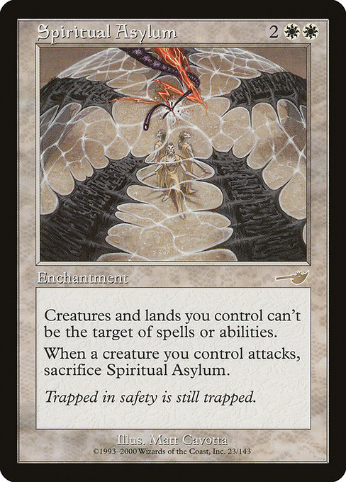 Spiritual Asylum - Nemesis Rare Card