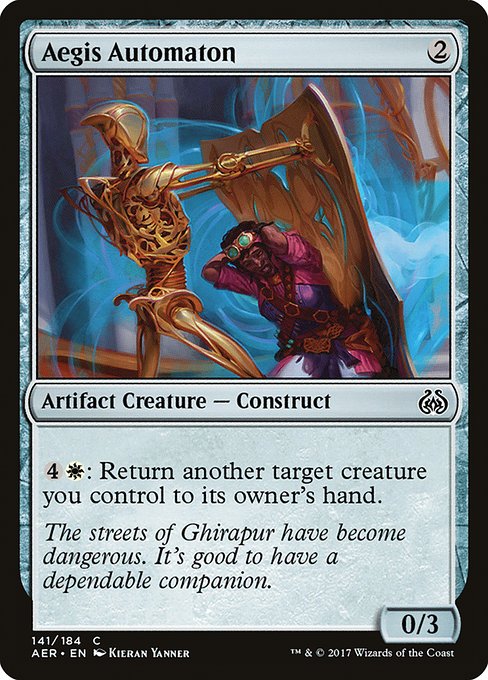 Aegis Automaton - Aether Revolt Common Card