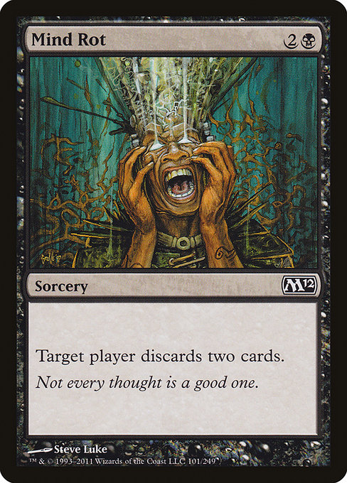 Mind Rot - Magic 2012 Common Card