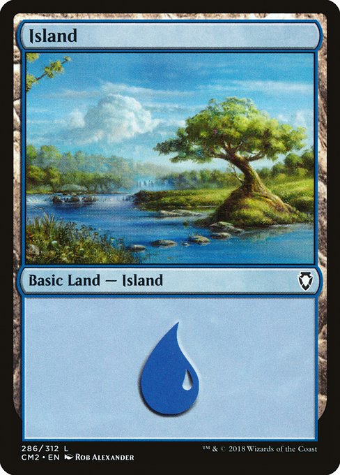 Island - Commander Anthology Volume II Common Card