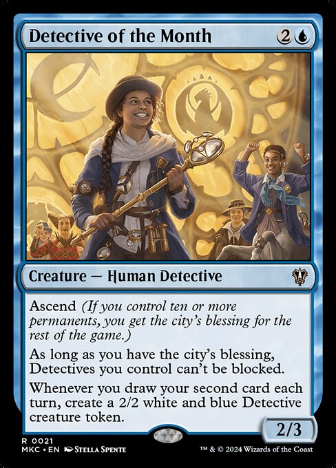 Detective of the Month - Murders at Karlov Manor Commander Rare Card