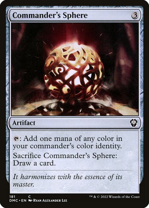 Commander's Sphere - Dominaria United Commander Common Card