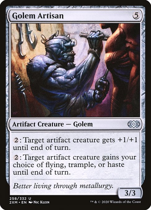 Golem Artisan - Double Masters Uncommon Card