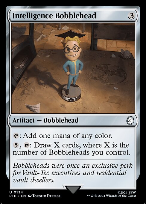 Intelligence Bobblehead - Fallout Uncommon Card