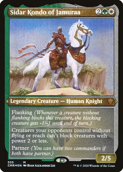 Sidar Kondo of Jamuraa - Commander Legends Mythic Card