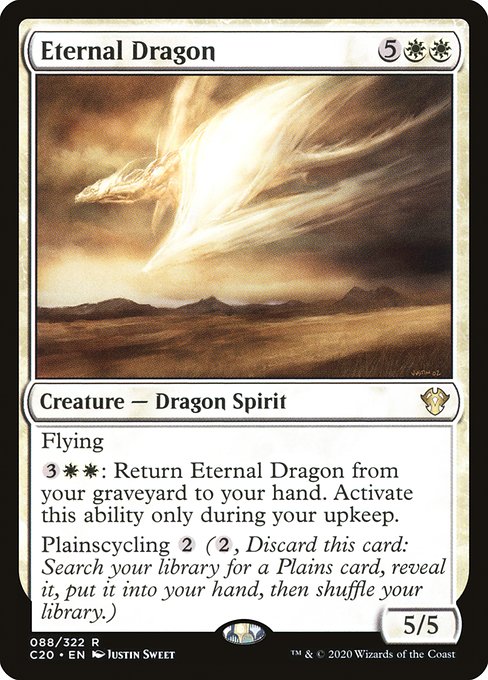 Eternal Dragon - Commander 2020 Rare Card