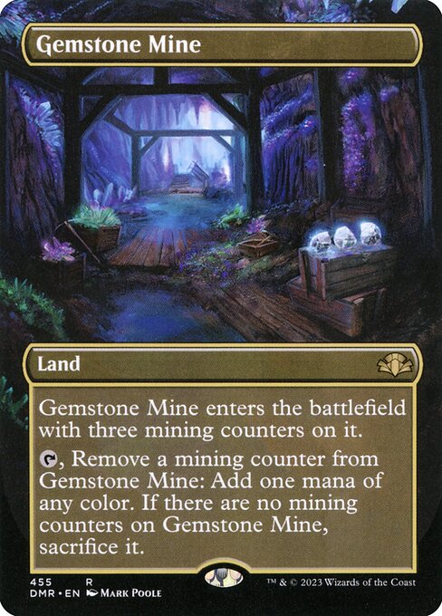 Gemstone Mine - Dominaria Remastered Rare Card