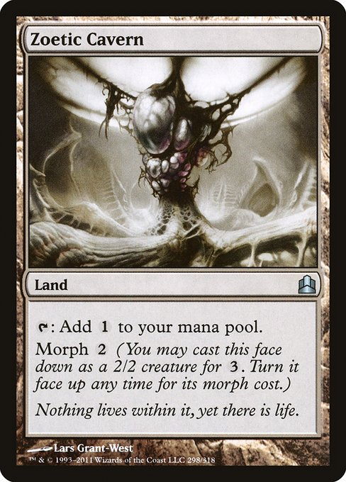 Zoetic Cavern - Commander 2011 Uncommon Card