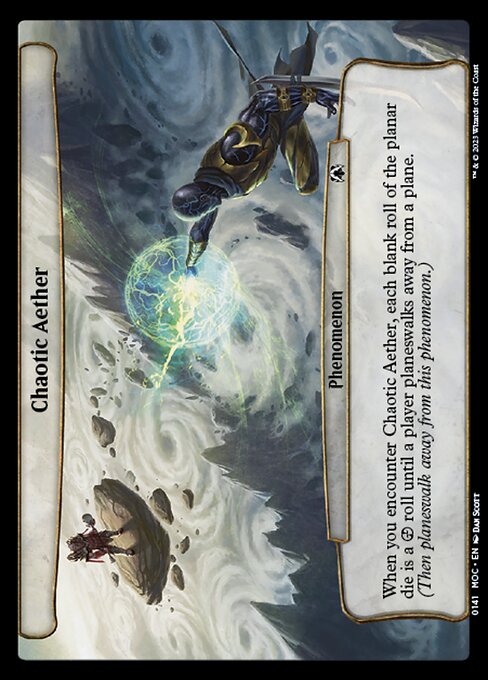 Chaotic Aether - March of the Machine Commander Common Card