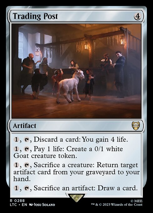 Trading Post - Tales of Middle-earth Commander Rare Card