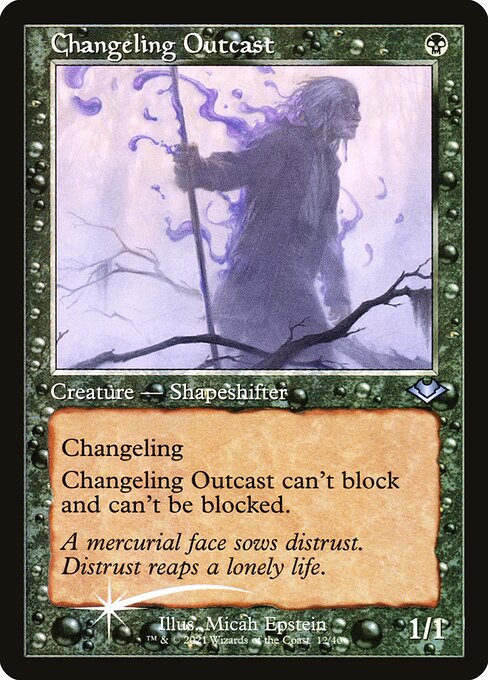 Changeling Outcast - Modern Horizons 1 Timeshifts Uncommon Card