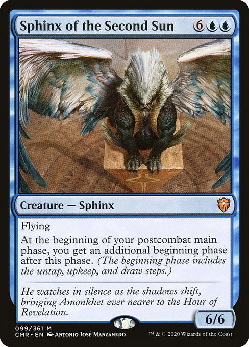 Sphinx of the Second Sun - Commander Legends Mythic Card
