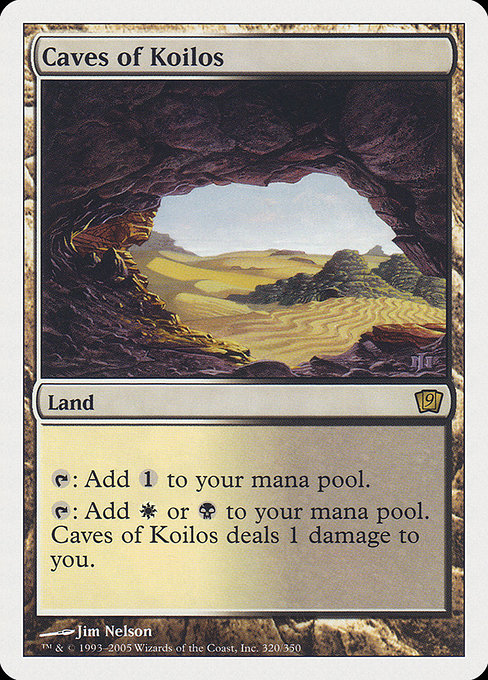 Caves of Koilos - Ninth Edition Rare Card