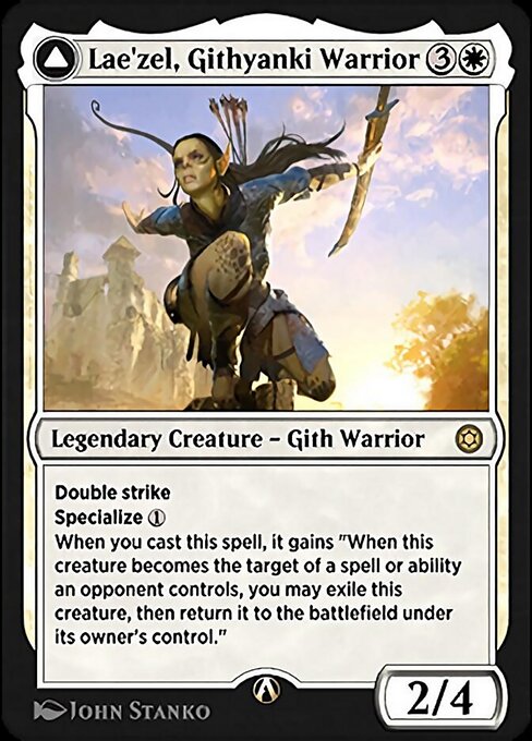 Lae'zel, Githyanki Warrior - Alchemy Horizons: Baldur's Gate Rare Card