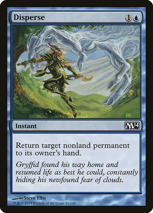 Disperse - Magic 2014 Common Card