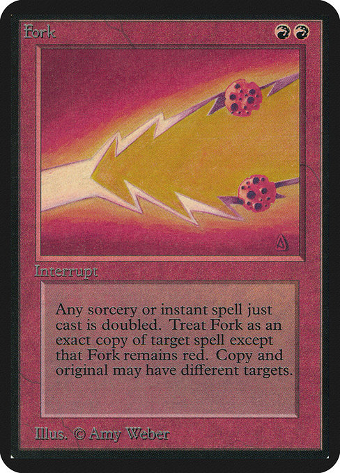 Fork - Limited Edition Alpha Rare Card