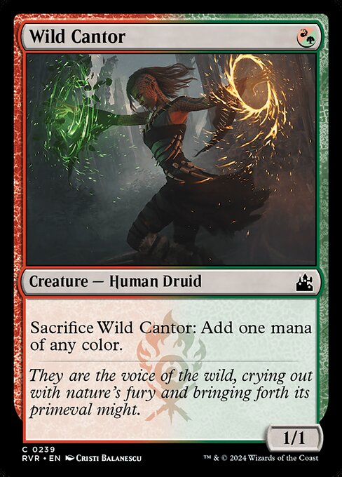 Wild Cantor - Ravnica Remastered Common Card