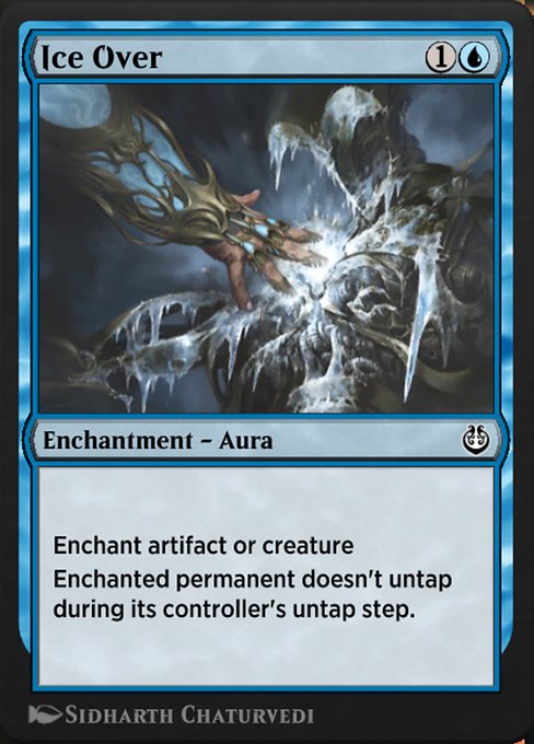 Ice Over - Kaladesh Remastered Common Card