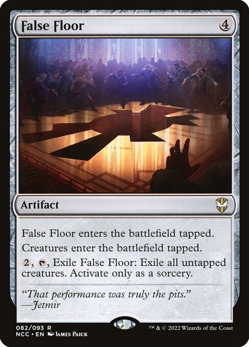 False Floor - New Capenna Commander Rare Card