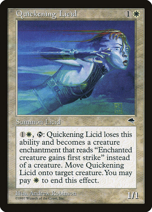 Quickening Licid - Tempest Uncommon Card