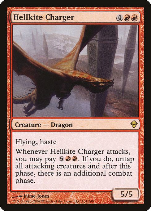 Hellkite Charger - Zendikar Rare Card