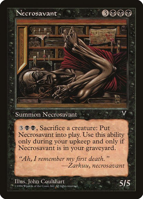 Necrosavant - Visions Rare Card