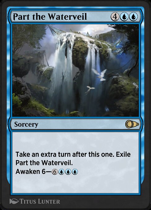 Part the Waterveil - Pioneer Masters Rare Card