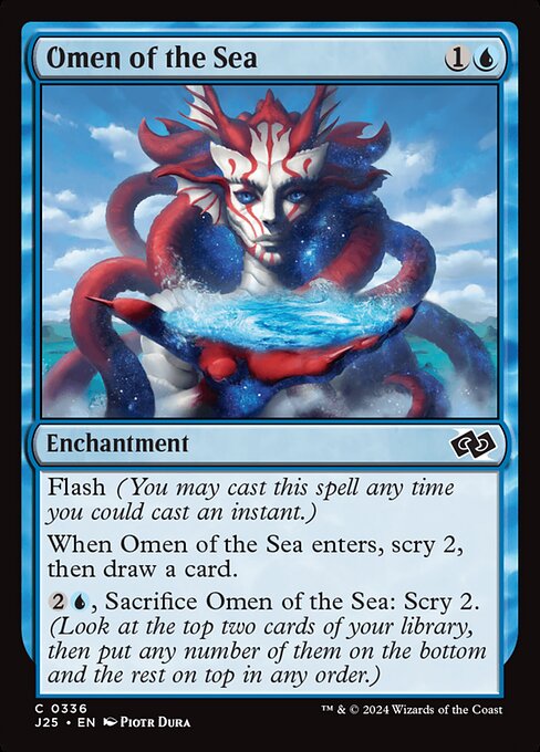 Omen of the Sea - Foundations Jumpstart Common Card