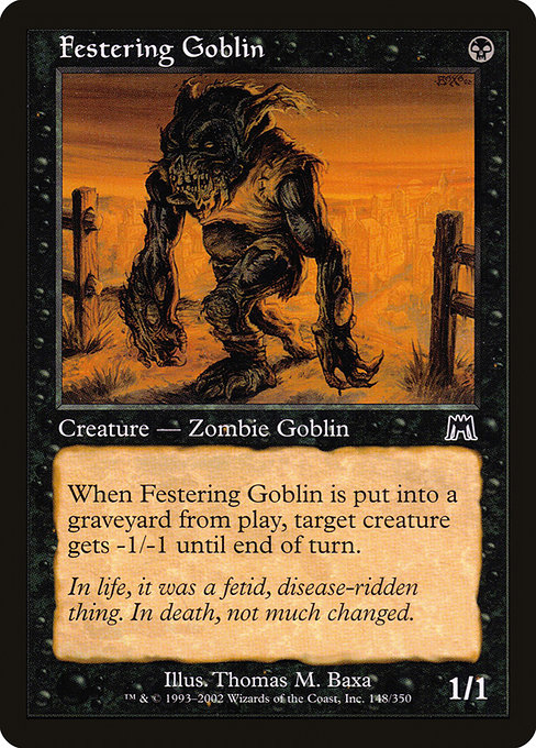 Festering Goblin - Onslaught Common Card