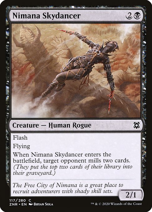 Nimana Skydancer - Zendikar Rising Common Card
