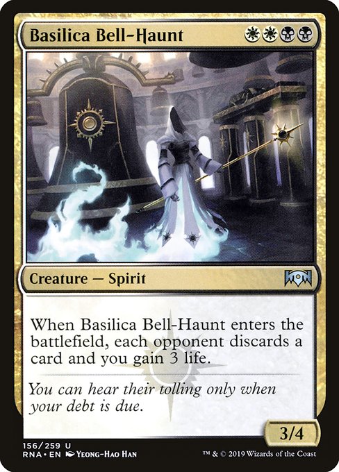Basilica Bell-Haunt - Ravnica Allegiance Uncommon Card