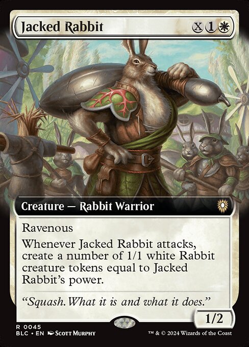Jacked Rabbit - Bloomburrow Commander Rare Card