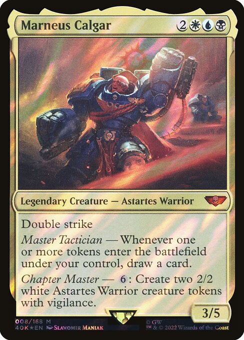 Marneus Calgar - Warhammer 40,000 Commander Mythic Card