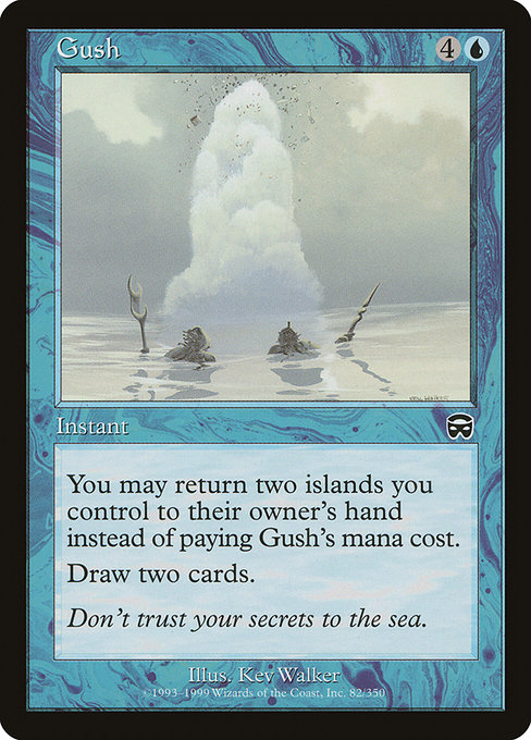 Gush - Mercadian Masques Common Card