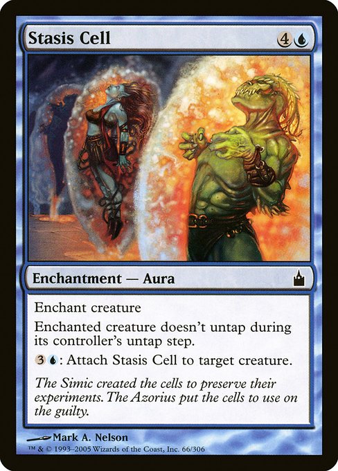 Stasis Cell - Ravnica: City of Guilds Common Card