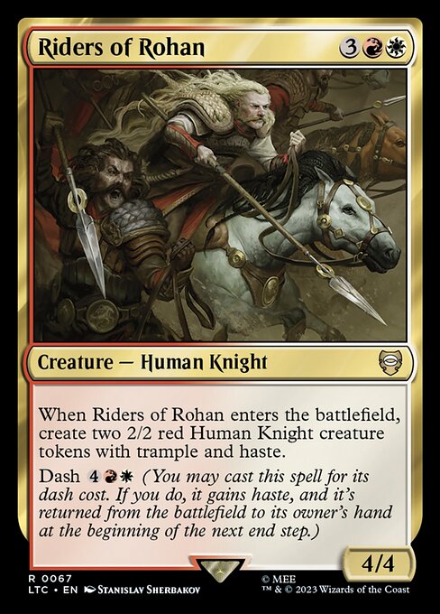 Riders of Rohan - Tales of Middle-earth Commander Rare Card
