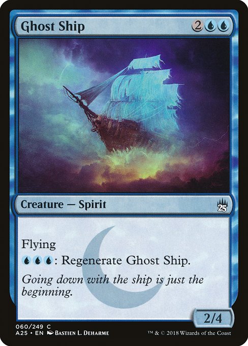 Ghost Ship - Masters 25 Common Card