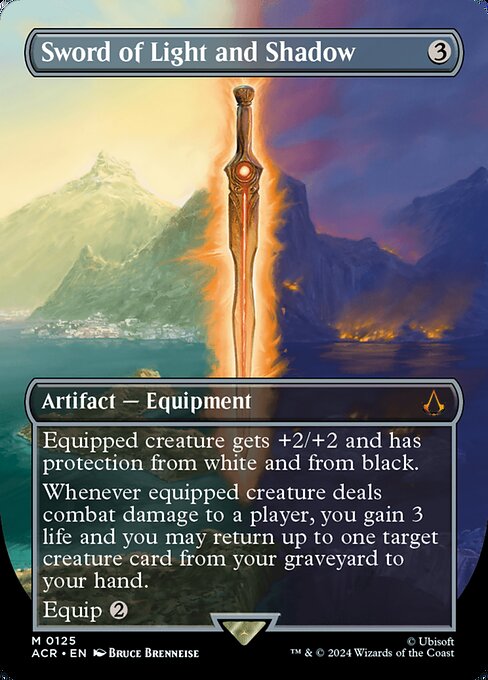Sword of Light and Shadow - Assassin's Creed Mythic Card