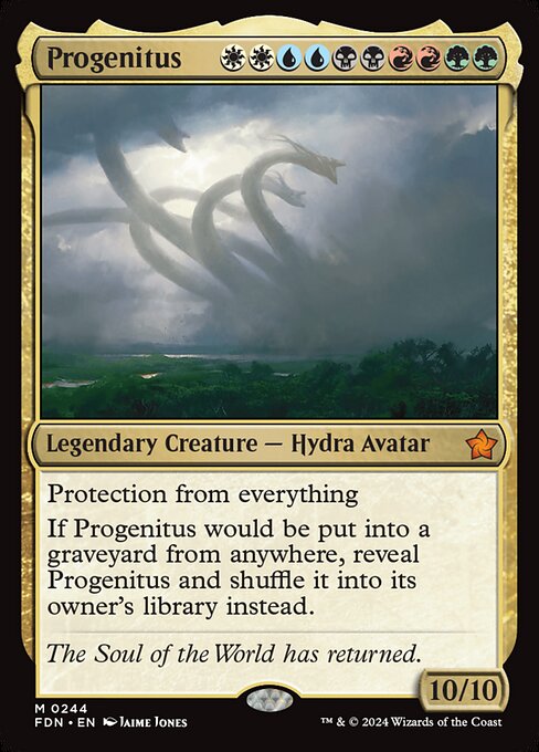 Progenitus - Foundations Mythic Card