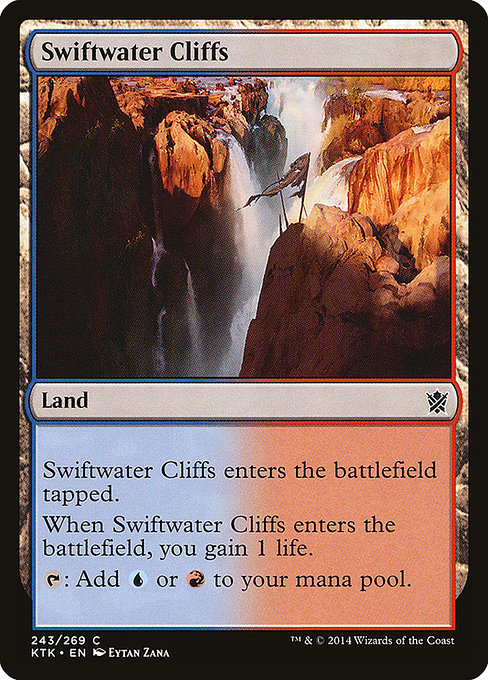 Swiftwater Cliffs - Khans of Tarkir Common Card