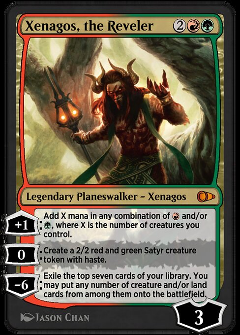 Xenagos, the Reveler - Pioneer Masters Mythic Card