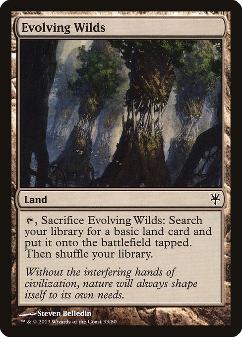 Evolving Wilds - Duel Decks: Sorin vs. Tibalt Common Card