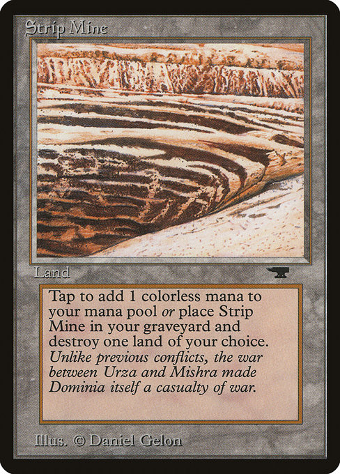 Strip Mine - Antiquities Uncommon Card