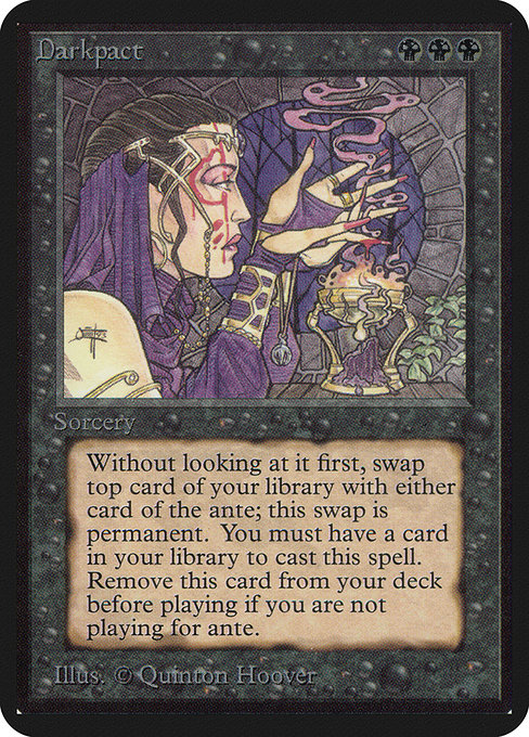 Darkpact - Limited Edition Alpha Rare Card