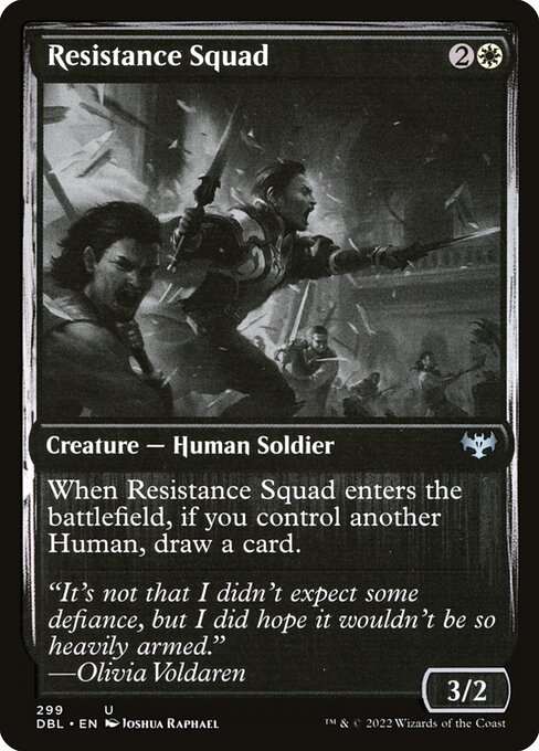 Resistance Squad - Innistrad: Double Feature Uncommon Card