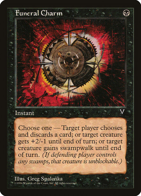 Funeral Charm - Visions Common Card