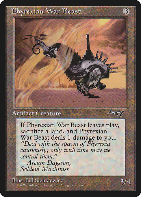 Phyrexian War Beast - Alliances Common Card