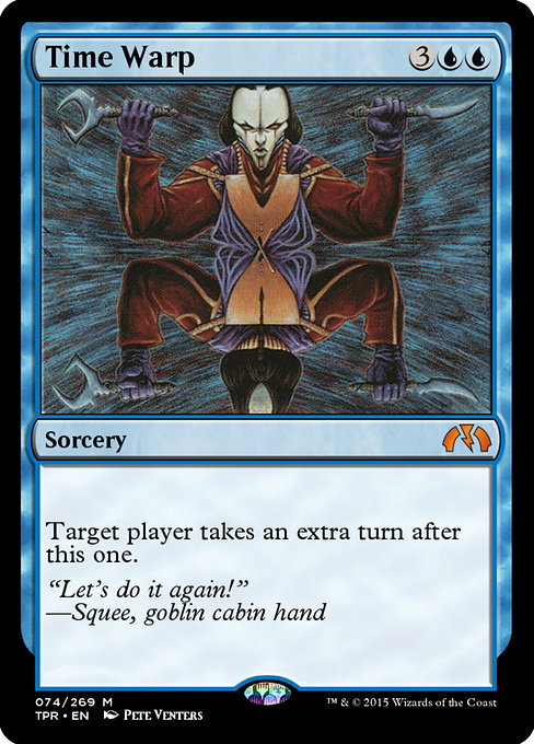 Time Warp - Tempest Remastered Mythic Card