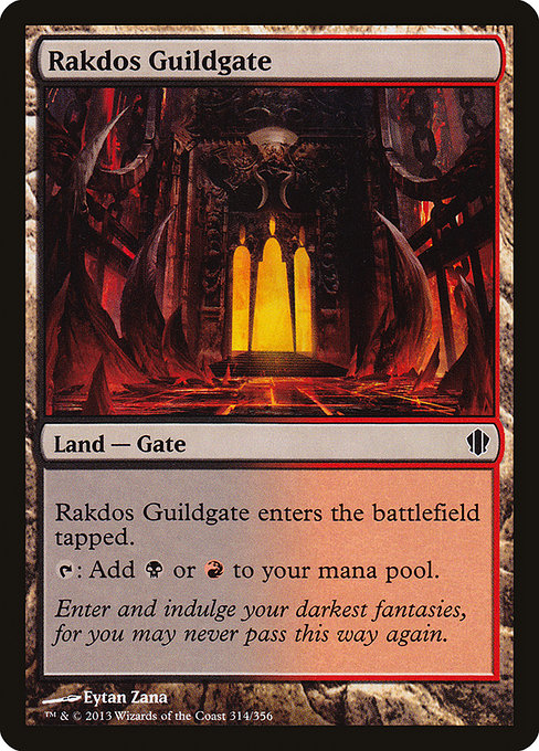Rakdos Guildgate - Commander 2013 Common Card