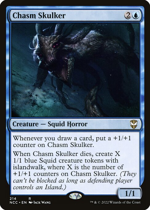 Chasm Skulker - New Capenna Commander Rare Card